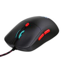 Chuột chơi game có dây HXSJ 3600 dpi, 6 nút, đèn nền RGB, thiết kế tiện dụng cho thể thao điện tử & văn phòng - màu đen - Xem 9