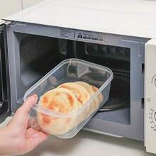 1 件带软盖的塑料食品储存容器，350/700/800/1600 毫升，午餐盒，食物准备容器 - 彩色 - 查看 4