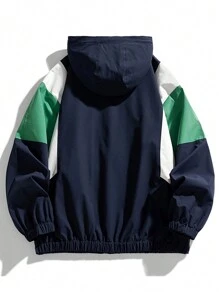 Men's Casual Loose Hooded Outdoor Sports Jacket, New Design For Autumn