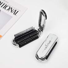 Pente dobrável personalizado, Pente com almofada de ar personalizada, Pente dobrável com nome personalizado, Pente gravado a laser, Mini pente dobrável, Portátil, Espelho feminino, Almofada de ar embutida, Pente compacto com almofada de ar para massagem, Pente dobrável, Pente dobrável, Pente dobrável feminino, Pente dobrável de bolso, Pente portátil, Pente com tampa articulada, Pente feminino para viagem, Conjunto de pentes para viagem, Pente com almofada de ar, Beleza e saúde, Moda outono, Lembrancinha de casamento perfeita - Multicolorido - Ver 3
