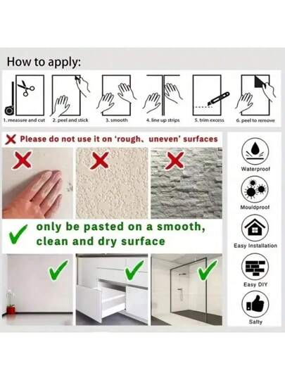 1Roll 15.7in*196.8/118.1/39.3in Old Concrete Wand Peel Stick Wallpaper Bathroom Renter Friendly Dark Grijs Cement Mural Bedroom Self Adhesive Contact Paper Vinyl Wrap Bureau Hoes view 9