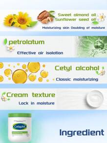 Cetaphil 550g 大白瓶面霜身体乳液滋养保湿护肤秋冬季 - 白色 - 查看 4