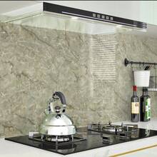 Green Marble Self-Adhesive Vinyl Wallpaper - Waterproof, Removable, Peel And Stick Decor For Living Room, Kitchen, Bedroom, Dormitory, And Furniture Refurbishment - Easy Installation, Random Pattern Match, And Aesthetic Design