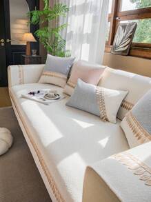 1 pièce Housse de canapé en chenille, housse de canapé anti-dérapante, coussin de canapé anti-griffes pour chat, housse de canapé universelle pour quatre saisons, protecteur de meuble pour chambre à coucher, bureau, salon, décoration de la maison