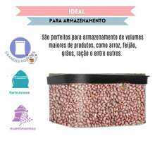 Kitchen Airtight Pot 2500ml Food Storage Holder For Grains Rice Food Resistant - - Đỏ - Xem 3