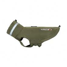 薄款反光户外钩环背心，方便的宠物夹克/雨衣，适合中小型犬