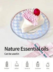 EMBRACEX. 10毫升蛋糕香氛精油，蛋糕香气，芳香疗法，热门香氛，甜美香味，适用于加湿器、香薰机、蜡烛制作、车载香薰机，无焰香氛，趣味礼物，香氛精油，送给女性、妈妈、妻子、姐妹、青少年、女朋友的礼物 - 蛋糕 - 查看 4