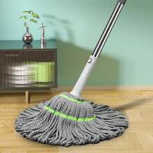Self-Wringing Mop With 360 Degree Rotation, Hands-Free Cleaning Flat Mop For Home Use - Self-twisting Mop - View 2