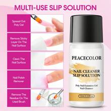 35PCS Poly Gel Nail Kit 20 Colors Nail Extension With Slip Solution Kit Matte Base Top Coat For Beginners Poly Gel Kits Nail Art DIY Manicure Tool Kit(Nail File Random Shipment)
