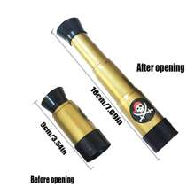 1 Stück Halloween Piraten Kostüm Zubehör Set: Piratenhut, Augenklappe, Fernrohr, Maske, Ohrringe, Haken, Weihnachten - Verschiedenfarbig - Übersicht 6