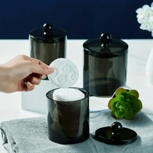 10oz Black Plastic Container, Storage Box For Balls, Bamboo Sticks, Cosmetics, Toothpicks, Hair Clips And Hairbands - Multicolor - View 7