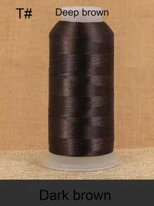 1 件 40 色 210D/4 高强度尼龙线 1400 码 线径 0.36 毫米 缝纫机和手工缝纫 适用于 DIY 手工编织项链挂绳 各种皮革制品、皮鞋沙发、手提箱、箱包、窗帘、户外缝纫线 - 彩色 - 查看 23