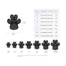 4 Packs Dog Anti Slip Paw Grips Traction Pads Dog Paw Protection Stickers With Stronger Adhesive For Hard Floor Or Injuries