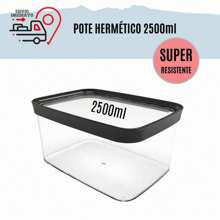 Kitchen Airtight Pot 2500ml Food Storage Holder For Grains Rice Food Resistant - - Đỏ - Xem 1
