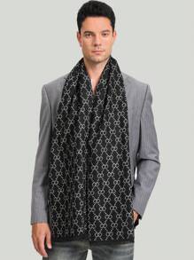 男士冬季保暖围巾，毛绒针织围巾，多功能面罩，防寒防风加厚天鹅绒颈套，户外滑雪登山骑行面罩，男女通用颈部防护面罩 - 彩色 - 查看 5