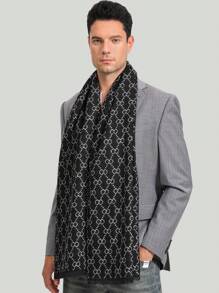 男士冬季保暖围巾，毛绒针织围巾，多功能面罩，防寒防风加厚天鹅绒颈套，户外滑雪登山骑行面罩，男女通用颈部防护面罩 - 彩色 - 查看 6