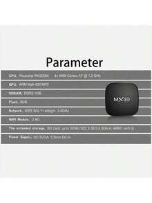Transpeed Android 7.1 Smart TV Box 2.4G Wifi Allwinner Rk3228a 8GB Rom Media Player Mxq Pro 4K, Main Set For Smart TV In US/UK - View 9