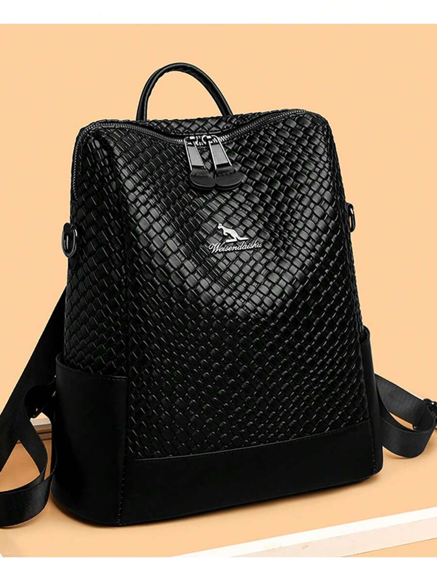 Luxury Women's Designer Brand Backpack With Large Capacity And Multifunctional Travel Backpack High Quality Leather Girl