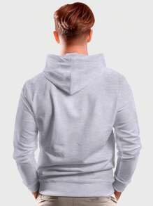 Men Sweatshirts - Màu Xám nhạt - Xem 2