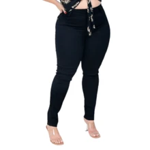 Kit 3 Women's Plus Size Jeans With Lycra High Waist, Lifts Bum, Skinny Bum - 0496-0425-0498 - 查看 5