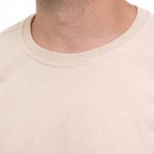 100% Cotton Men's T-Shirt Launch With Print "Jesus Christ" On The Front High Resolution Unisex - 米色 - 查看 4