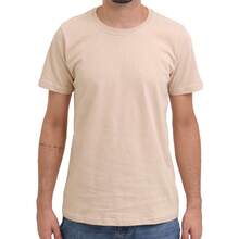 100% Cotton Men's T-Shirt Launch With Print "Jesus Christ" On The Front High Resolution Unisex - 米色 - 查看 2