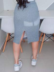 Ribana Skirt - Xám - Xem 3