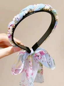 1 băng đô chuỗi ngọc trai giả thanh lịch cổ điển, thích hợp cho phụ nữ mặc ngoài trời, du lịch, chụp ảnh, dự tiệc. Quà tặng ngày lễ và sinh nhật - Nhiều màu - Xem 6