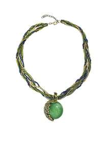 1 chiếc vòng cổ ngọc trai Boho, dây chuyền áo len cổ điển dành cho nữ có mặt dây chuyền hình con công, thích hợp để đeo hàng ngày và dự tiệc - nhiều màu - Xem 12