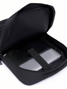 3 Pcs Back To School Backpack Set Large Capacity Multi-Piece Backpack&Crossbody Bag&Clutches Laptop Compartment School Bag Simple Casual All-Purpose Backpack Purse Solid Color Nylon School Backpack With Adjustable Strap& Multi Pockets Bookbags Lightweight Portable Zipper Bag Pack For Graduate &Teens&Boys&Perfect For Outdoors & Travel &Junior High School& Senior High School&University&Business& Work&Commute