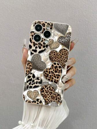 Heart Pattern Painted Lightweight Shock-Proof Phone Case Cover Compatible With IPhone 15 XR/7/8 IPhone 15 Pro Max/12 Pro Max/13 Pro Max/14 Pro Max 13 14 11 12P 14, IPhone XS.XR /78P.78GES2, Samsung A13 4G A22 A21S A51 4G A52 S22 Ultra A33 5G, Xiaomi Redmi 10, Redmi Note 11 4G, Redmi 11 Lite, A53, TPU A14/A23/S23 Ultra, S24, A14, A15, S23, A73, Huawei, Samsung, Xiaomi, Redmi Phone Cases