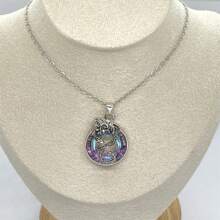 创意炫酷飞龙戒指人造水晶吊坠项链精致女士个性派对首饰不锈钢链子配饰节日生日礼物 - 飛龍 - 查看 10