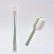 10入超柔軟奈米牙刷組，革命性微奈米刷毛溫和深層清潔，適合敏感牙齒與牙齦，成人居家旅行用高級口腔護理方案，牙刷、牙科、牙線 - 彩色 - 查看 13