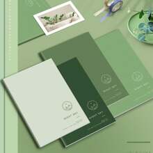 5pcs Minimalist INS Stylish Notebooks, 68 Pages Thick A5/B5 Retro Style For Students, Exams Back To School