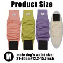 3pcs Reusable Washable Cloth Dog Pee Pants,Puppy Dog Underwear, Pet Care Diapers