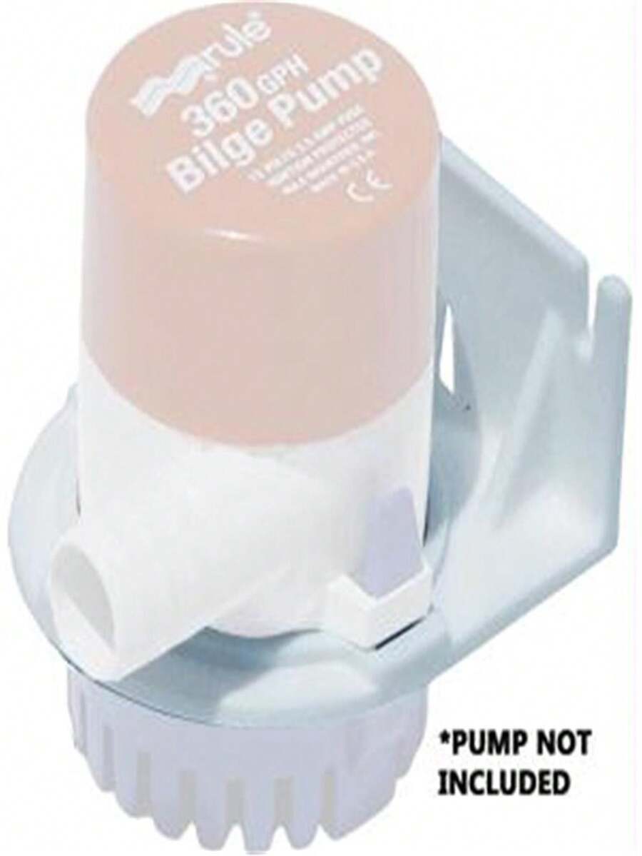 Rule 66 Rule Side Mount Bracket F-360-1100gph Round Pumps - Nhiều màu - Xem 1