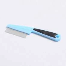 1pc. Cat Flea Comb Cat Tooth Comb Pet In-Line Steel Comb For Dog Lice Comb To Remove Fleas - Multicolor - View 9