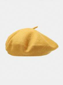 Unisex Beret With Customized Embroidered Letters For Artists, Daily Wear - Name Customization - View 8