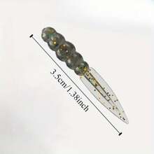 Floating Soft Bait Leaf Tail Flat Tail Root Fish Fishing Soft Bait Plus Shrimp Flavor Soft Bait Soft Worm Mouth - Multicolor - View 3