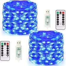 万圣节快乐灯串 1 件或 2 件 33 英尺 100 个 LED 仙女灯 USB 带遥控器圣诞灯带遥控器防水 8 种模式萤火虫闪烁灯串适用于圣诞节、婚礼户外装饰万圣节派对、家居装饰、厨房装饰、万圣节装饰、房间装饰、圣诞装饰、派对装饰、派对礼物、万圣节装饰、圣诞装饰、万圣节礼物、圣诞礼物、厨房用品、厨房用具、厨房工具、厨房用品。 - USB - 查看 8