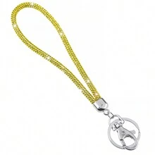 Fashion Crystal Wristlet Lanyard,Sparkle Bling Keychain Lanyard,Exclusive Rhinestone Gift Waist Lanyard(1PC) - one-size - View 19