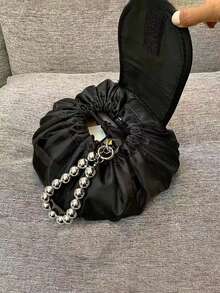 Túi đựng mỹ phẩm dây rút dành cho nữ, túi đựng đồ trang điểm du lịch, túi đựng đồ vệ sinh cá nhân chống thấm nước di động. - Xem 8