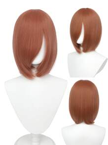 12 英寸合成假发，适合角色扮演，多色短假发，耐热高温纤维假发，适合节日服装