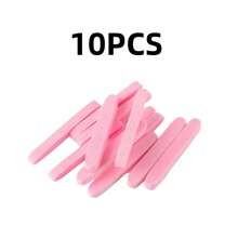 10Pcs 20 Pcs Compressed Face Wash  Wash Face Sponge Clean Face Powder Puff Cleansing Beauty Strip - Pink - View 6