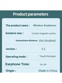 1个入耳式数字音量控制语音控制无线耳机，带麦克风和LED数字显示屏，TWS真无线耳机，带ENC降噪功能，立体声无线运动音乐耳机，新款TWS无线耳机，带LED显示屏和充电盒 - Pink - 查看 9