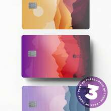3 X 国家公园信用卡皮肤，3 种设计信用卡贴纸用作信用卡皮肤，借记卡贴纸用作借记卡皮肤 - 借记卡卡贴纸借记卡封面 - 彩色 - 查看 4