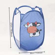 Giỏ đựng đồ giặt phòng ngủ cho bé, Giỏ đựng đồ giặt bẩn, Giỏ đựng đồ giặt đồ chơi gấp, Giỏ đựng quần áo bẩn, Xô đựng, Giỏ đựng đồ giặt - KTYF-F5 - Xem 2