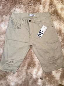 Bermuda KIT 2 Men's Ripped Twill - 薑色 - 查看 2