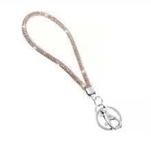 Fashion Crystal Wristlet Lanyard,Sparkle Bling Keychain Lanyard,Exclusive Rhinestone Gift Waist Lanyard(1PC) - one-size - View 6