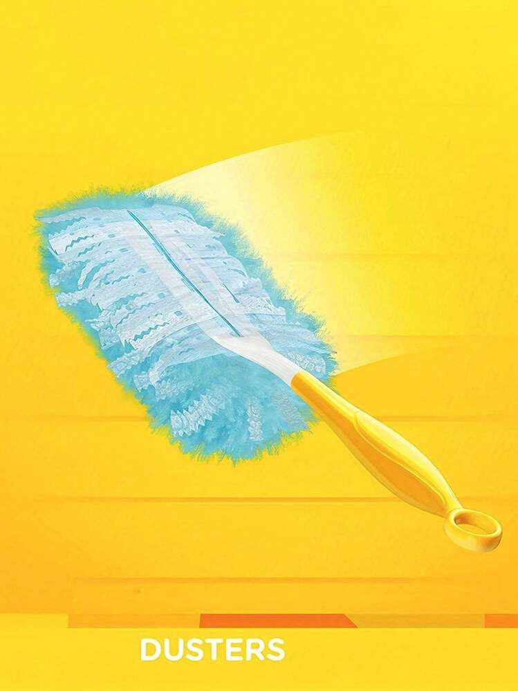4 Packs(40pcs)3 Packs(30pcs)2 Packs(20pcs)1 Pack(10pcs) Disposable Duster Refills, Electrostatic Duster Heads Replacement - Effortless Dust Removal For Electronics, Furniture, Blinds, And Ceiling Fans – (Handle Not Included) - Cleaning Supplies, Cleaning Accessories - Multicolor - View 7